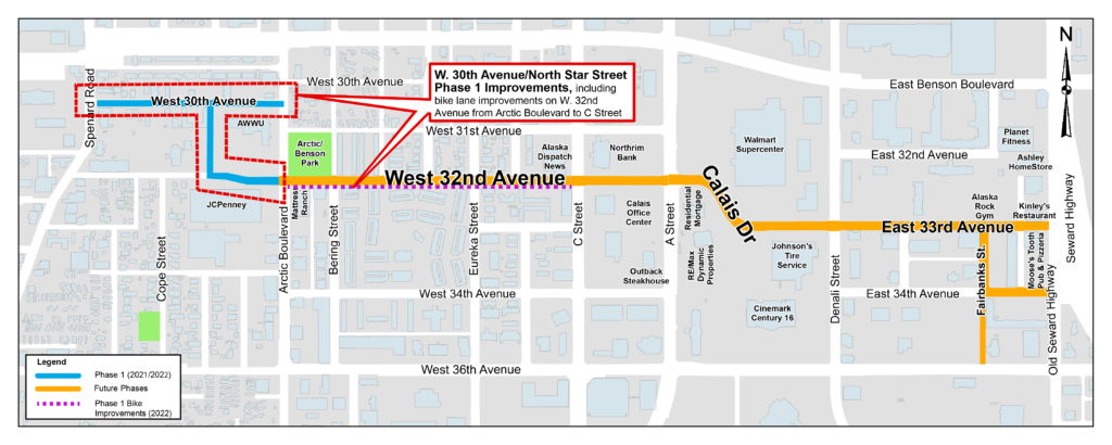 W. 32nd Avenue & E. 33rd Avenue Upgrades